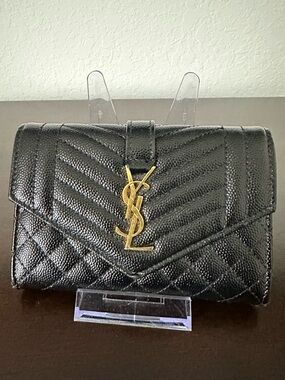 Saint Laurent 2022 Envelope Compact Wallet